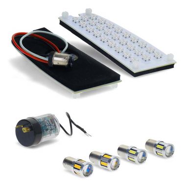 Premium Exterior LED Light Kit with Tail Light Boards, 67-69 Ford Bronco